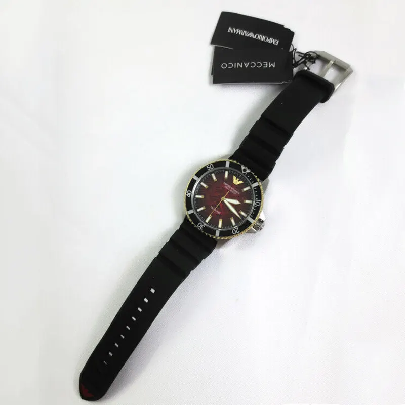 Emporio Armani Automatic Red Dial Men’s Watch | AR60070